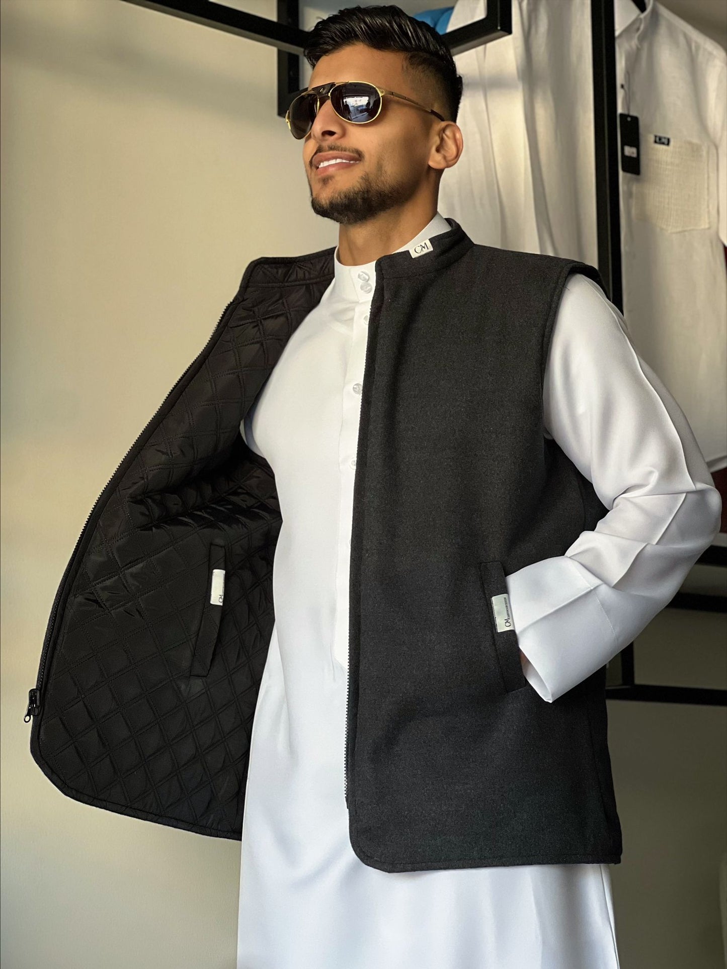 سديري دبل فيس (رمادي / رصاصي)