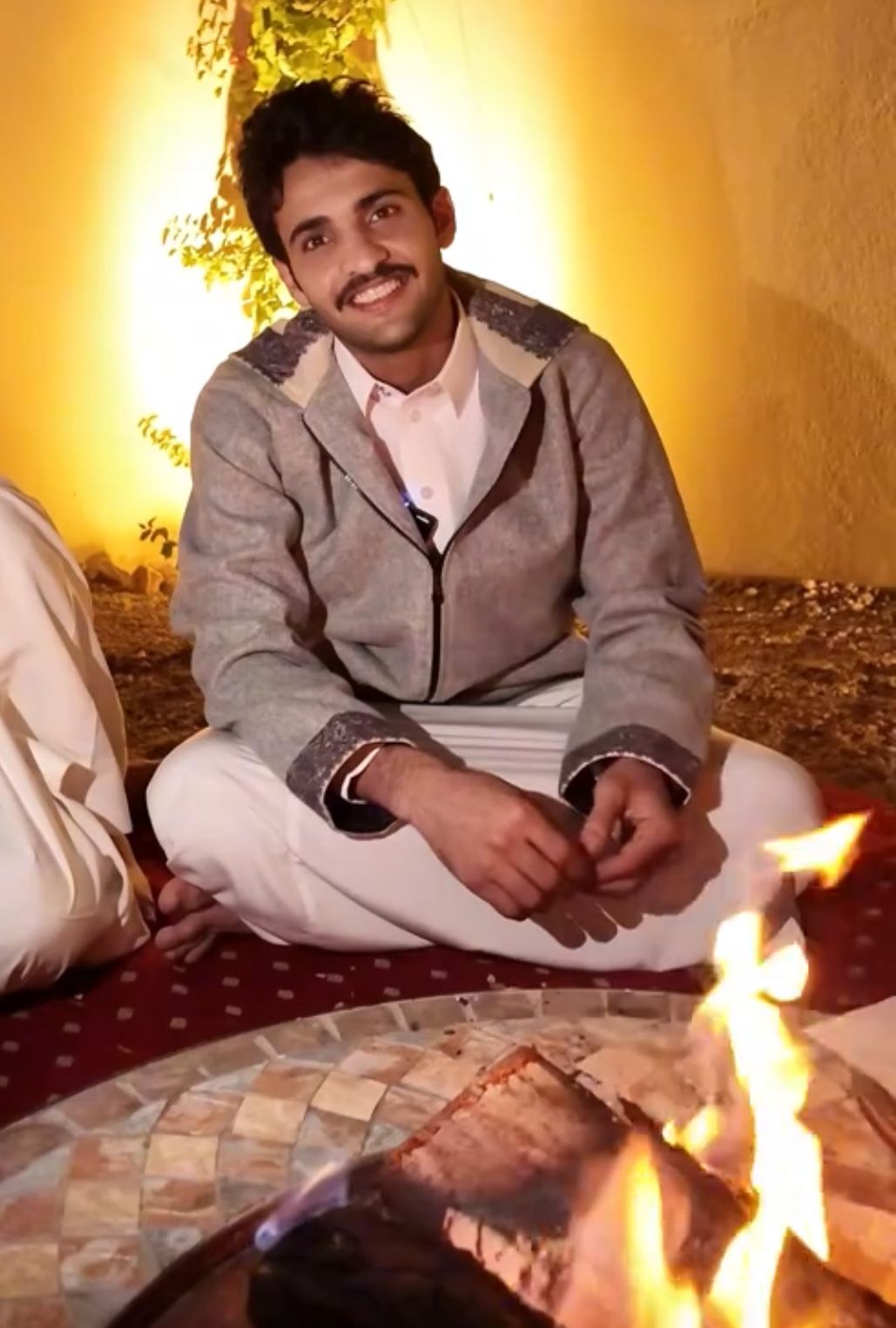 جاكيت الشال ( رصاصي )