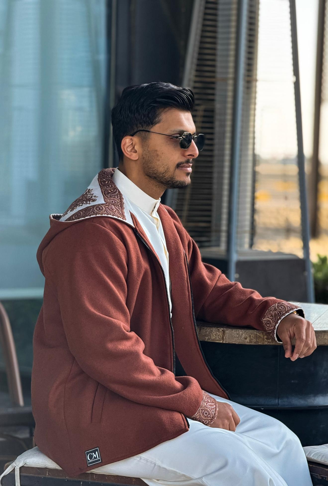 جاكيت الشال ( بني نحاسي )