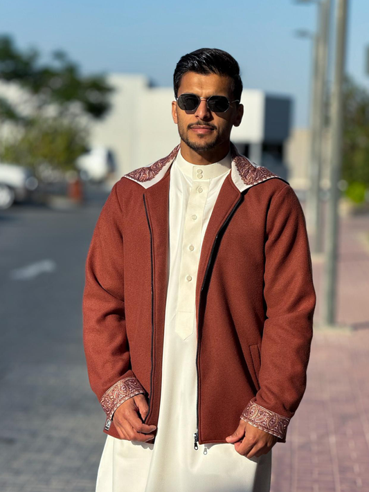 جاكيت الشال ( بني نحاسي )